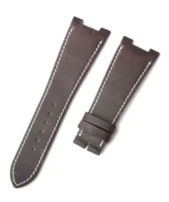 Dark Brown calfskin leather strap