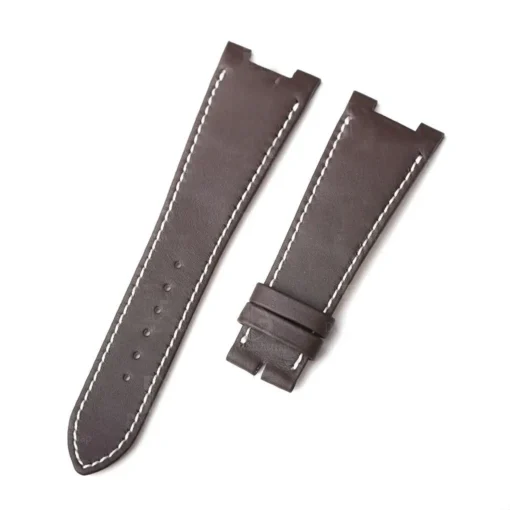 Dark Brown calfskin leather strap