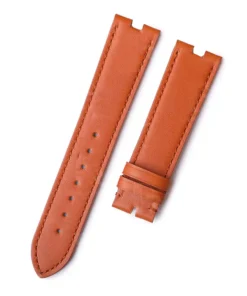 Brown calfskin leather strap for your watch